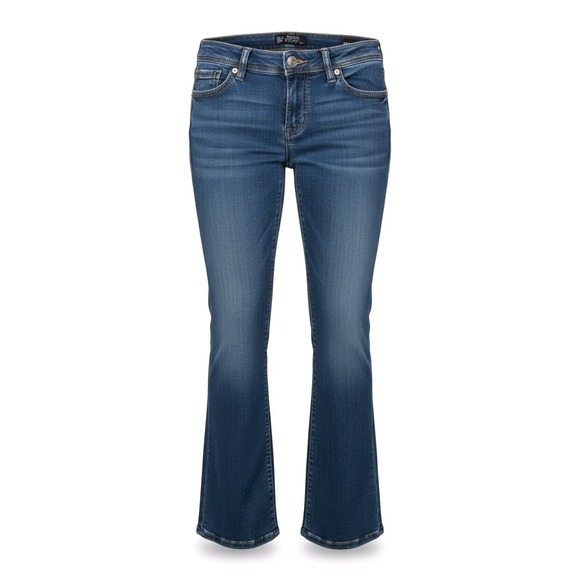 Silver Jeans Denim - Silver Jeans Aiko Mid Boot Embroidered 29x33 CA00508